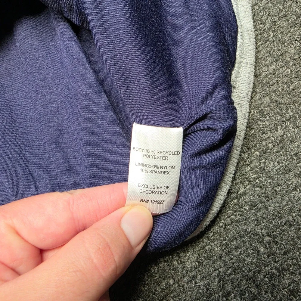 Johnnie-O Denali Vest Light Gray Mens XL Full Zip Performance JMVT10012C Outdoor